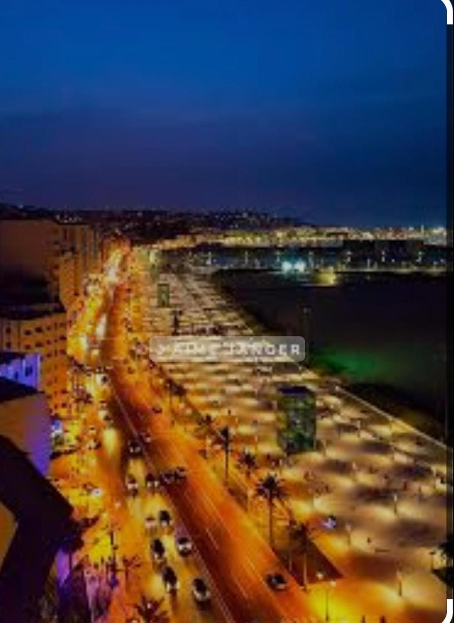 Appartement Centre 600M Plage Tangeri Esterno foto